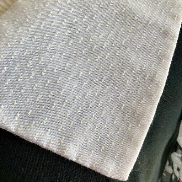 VOLUP 1970s Black And White Psychedelic Paisley Maxi Dress Hostess Pinup - Picture 6 of 15